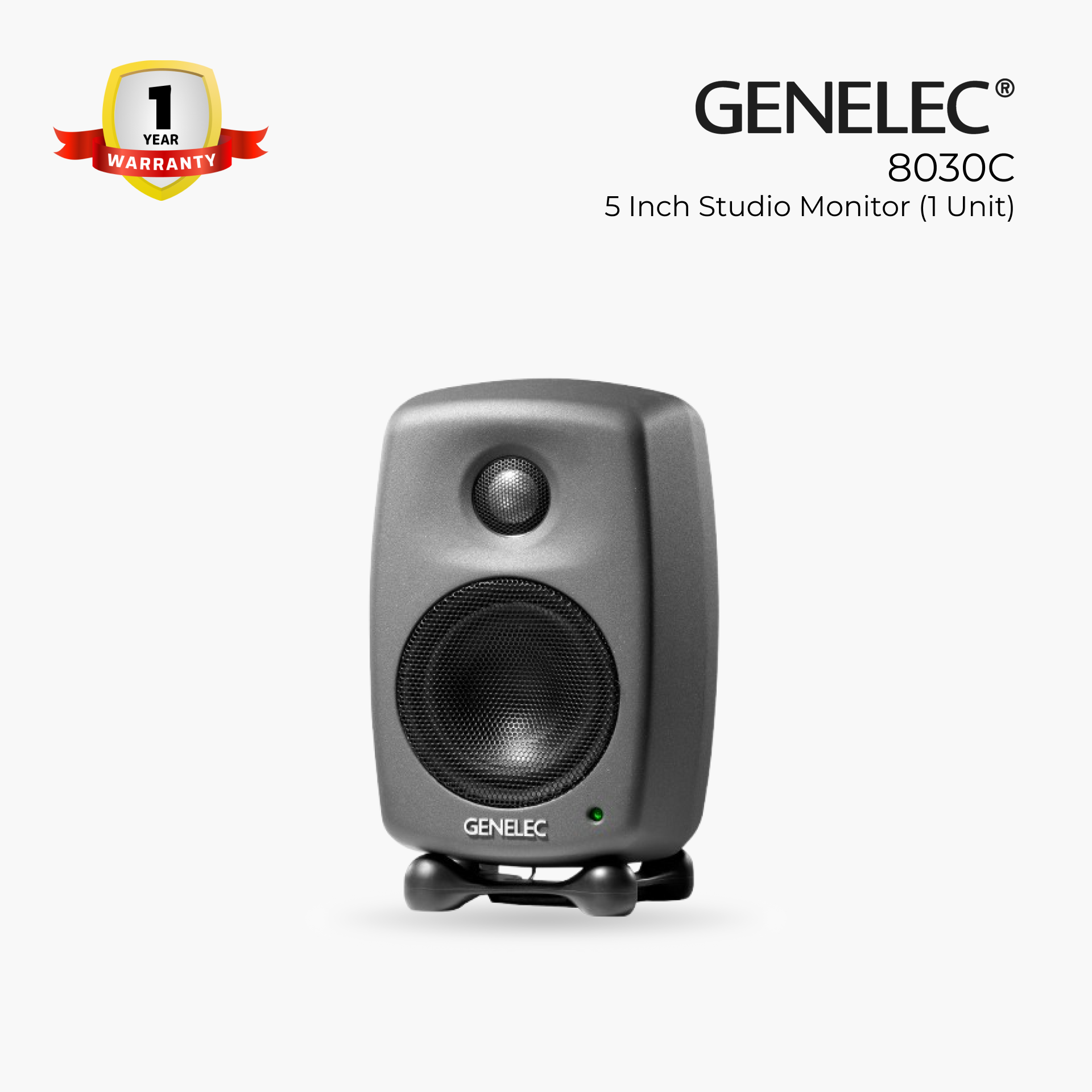 Genelec 8030C 5Inch Studio Monitor (1 Unit)